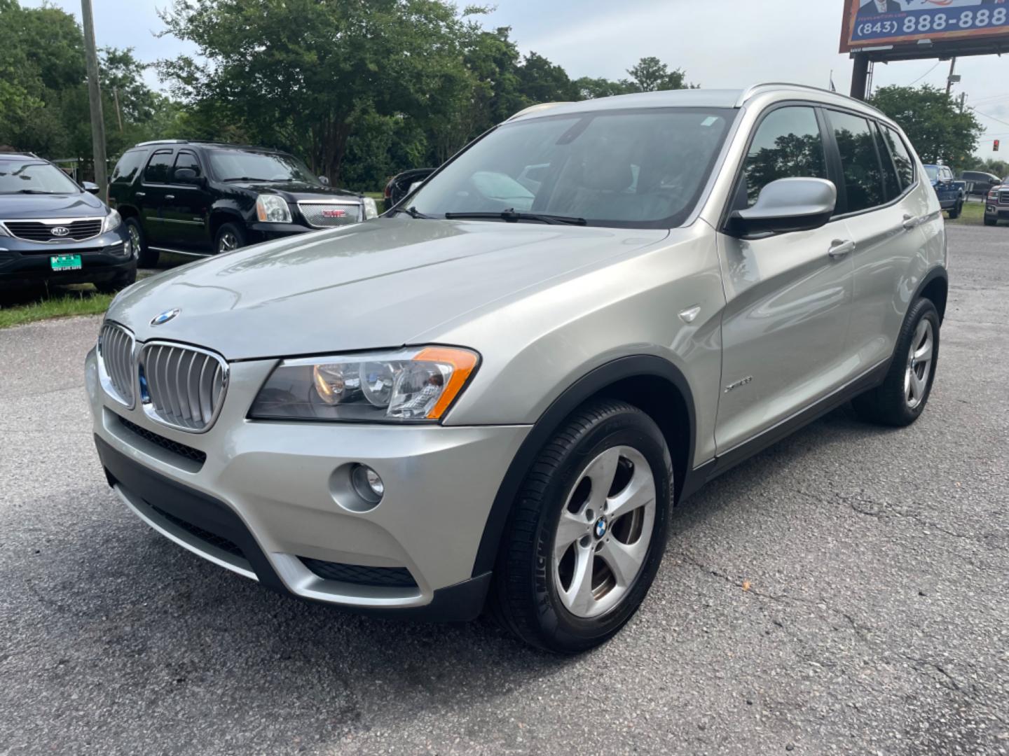 2012 SILVER BMW X3 XDRIVE28I (5UXWX5C53CL) with an 3.0L engine, Automatic transmission, located at 5103 Dorchester Rd., Charleston, SC, 29418-5607, (843) 767-1122, 36.245171, -115.228050 - Clean & Spacious interior with Leather, CD/AUX/USB, Dual Climate Control, Power Everything (windows, locks, mirrors), Power Liftgate, Push Button Start, Keyless Entry, Alloy Wheels, Spacious Cargo. Local Trade-in!! 114k miles Located at New Life Auto Sales! 2023 WINNER for Post & Courier's Charlest - Photo#2